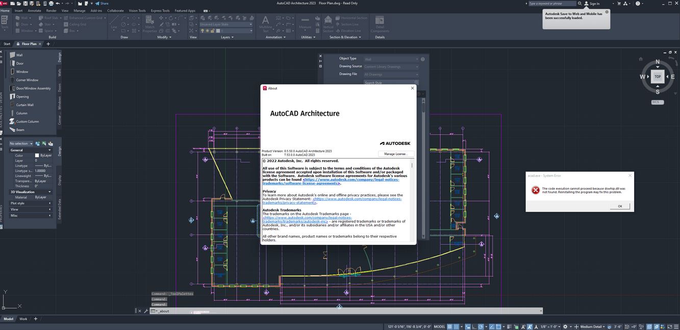 Autodesk AutoCAD Architecture 2023.0.1 授权破解版(含安装教程)