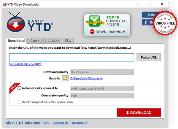YTD Video Downloader Pro破解版_YTD Video Downloader Pro v7.0.10 汉化破解版下载 _52pojiewu  第1张