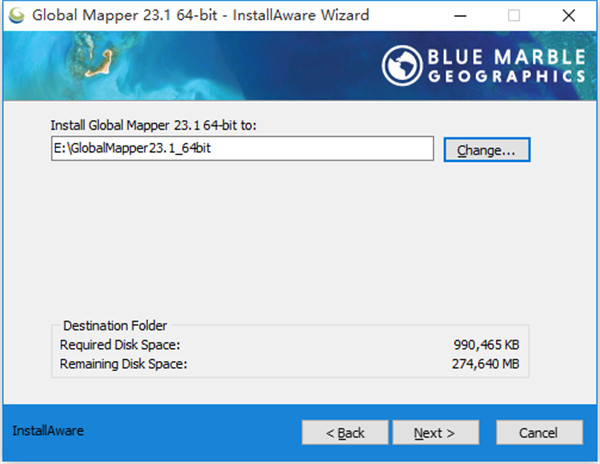 Global Mapper 23破解版安装步骤3