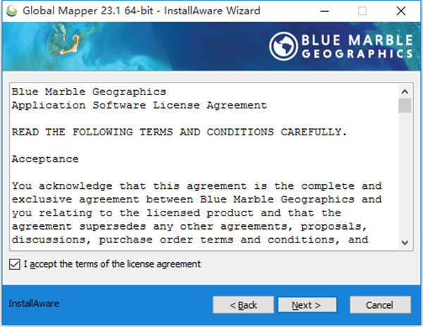 Global Mapper 23破解版安装步骤2