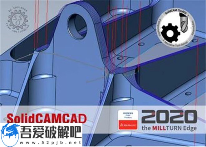 SolidCAMCAD 2020 SP5中文破解版